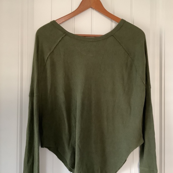 TNA Alder Thermal  Waffle knit shirt - Picture 3 of 5